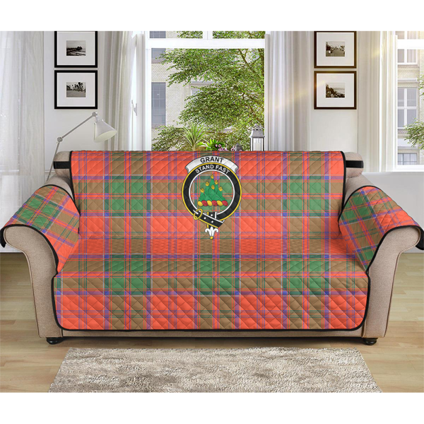 Grant Ancient Tartan Crest Sofa Protector Cheap - Image 3