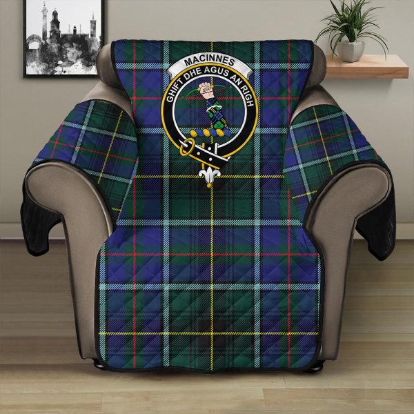 MacInnes Modern Tartan Crest Sofa Protector Supply