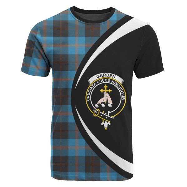 Garden Tartan Crest T-shirt - Circle Style Sale