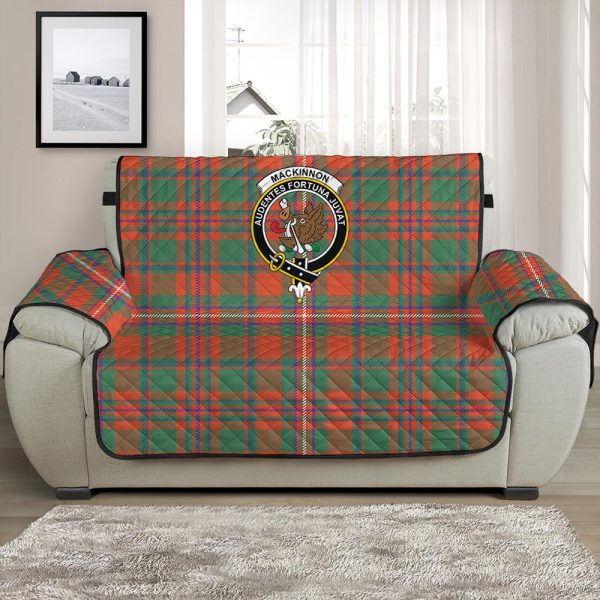 MacKinnon Ancient Tartan Crest Sofa Protector Online - Image 2