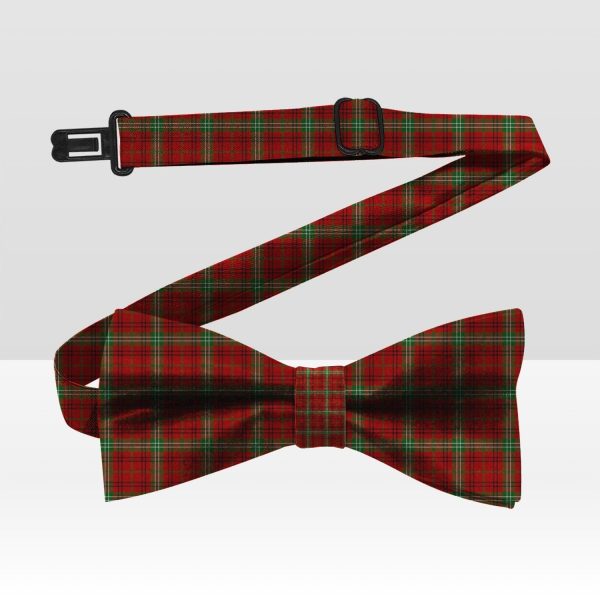 Morrison Red Modern Tartan Bow Tie For Cheap