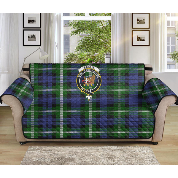 Baillie Modern Tartan Crest Sofa Protector For Discount - Image 3